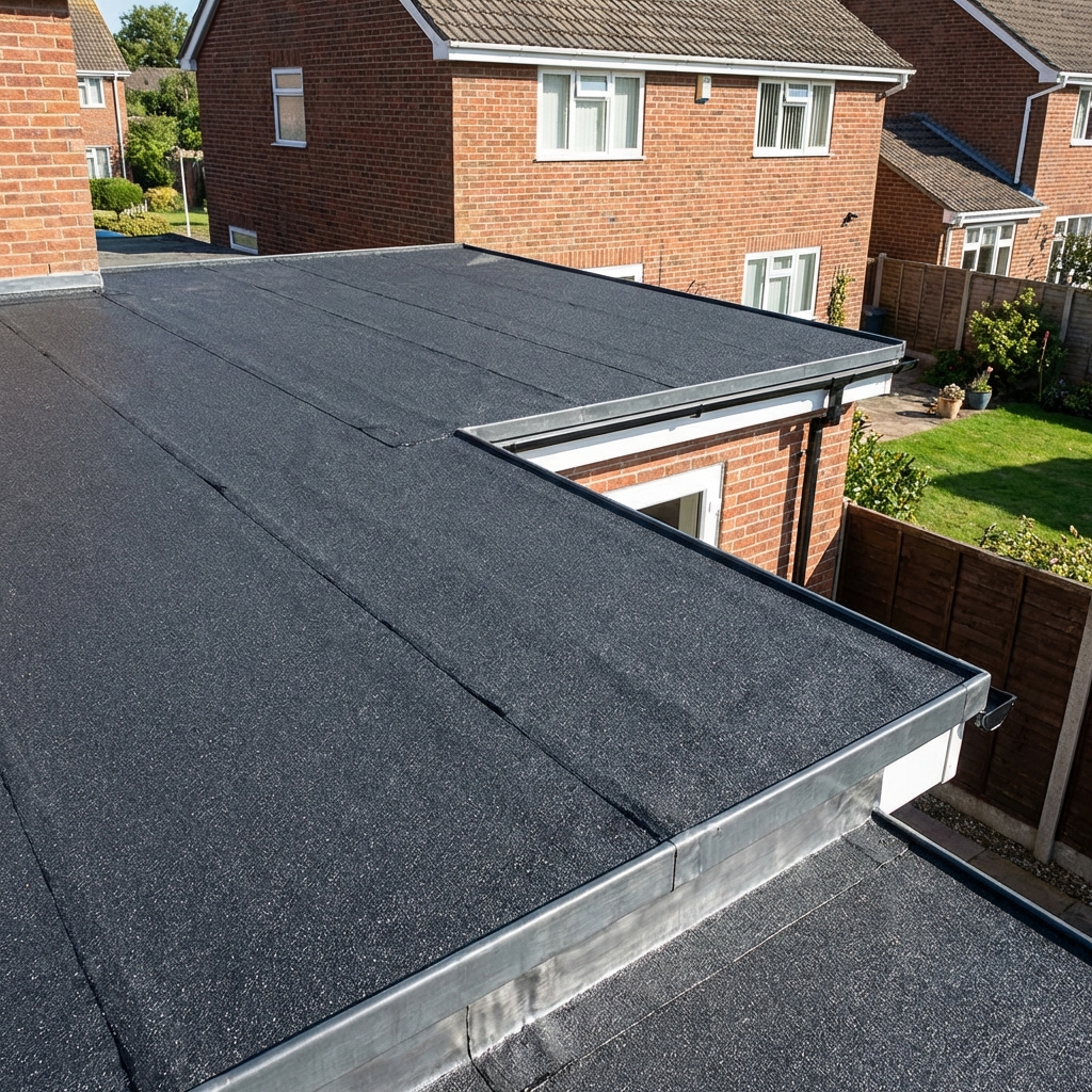 Professional Felt Flat Roof Installation